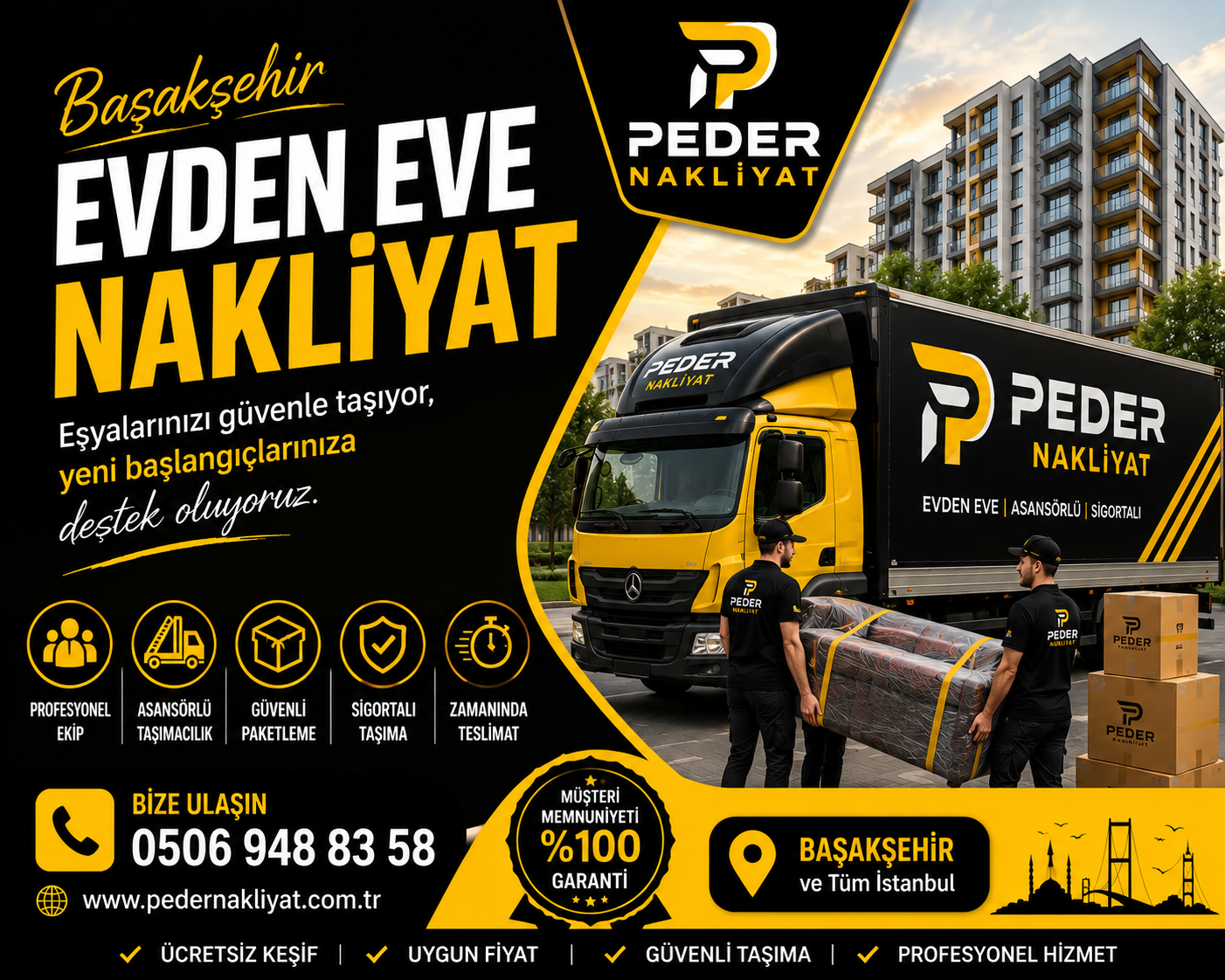Başakşehir Evden Eve Nakliyat